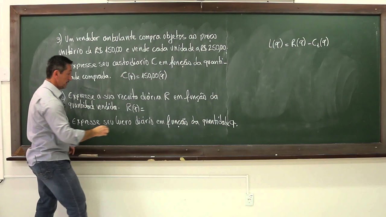[ADMP] Matemática para  Administradores - Unidade 3 - Funções - Vídeo 3