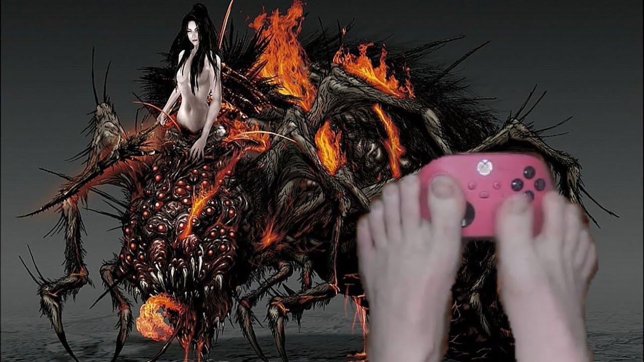 Beating QUELAAG With Only My FEET