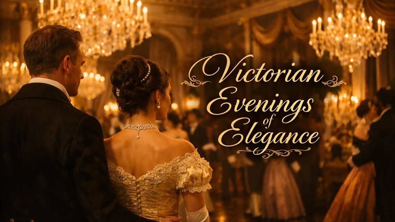 Upper-Class Elegant Victorian Evenings in England | (Aesthetic Music)A Sneak Peek Into the Past