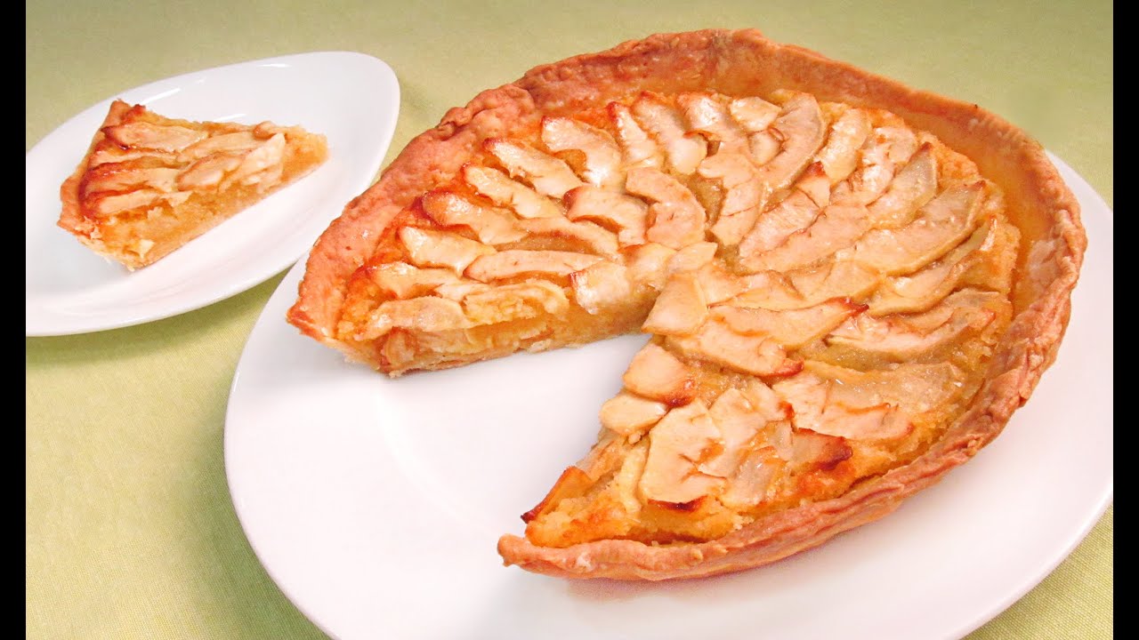 Tarta de Manzana y Crema de Almendras
