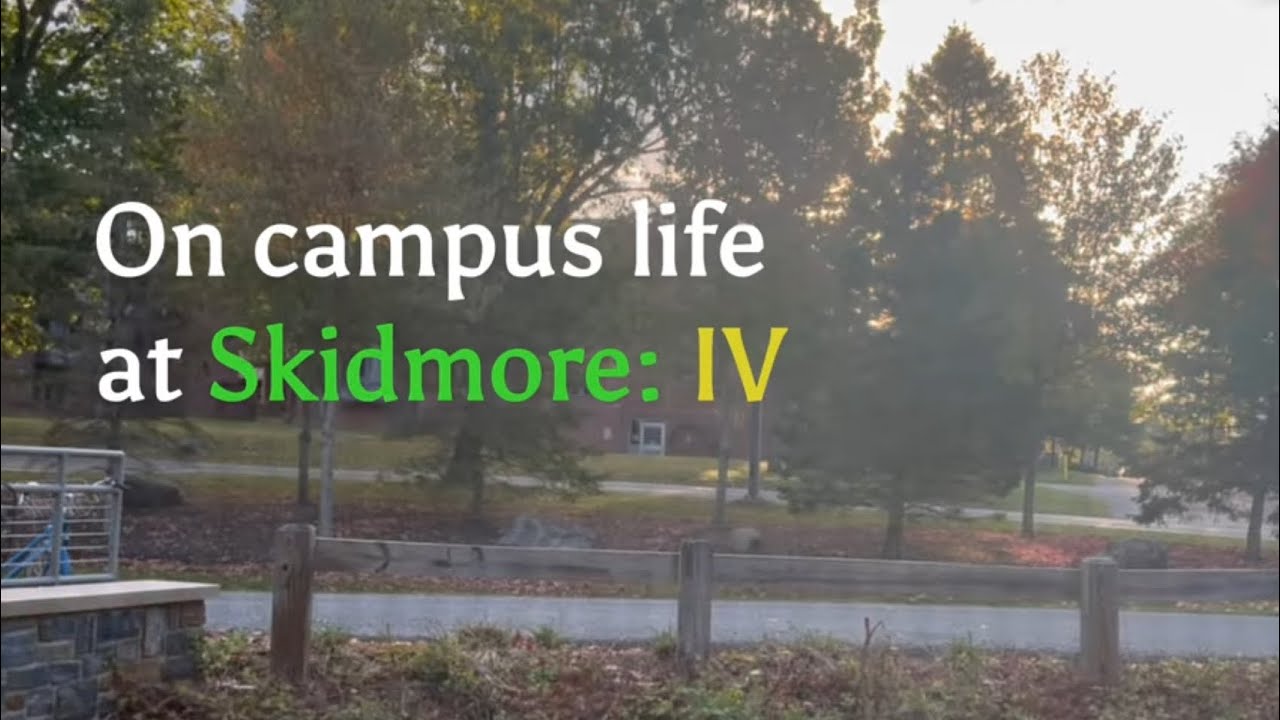 On-campus life at Skidmore: IV #Skidmore #apartment #saratogasprings