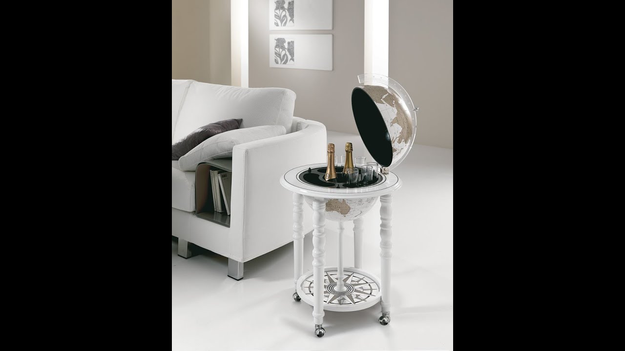 Modern Designer Globe Bars Made in Italy