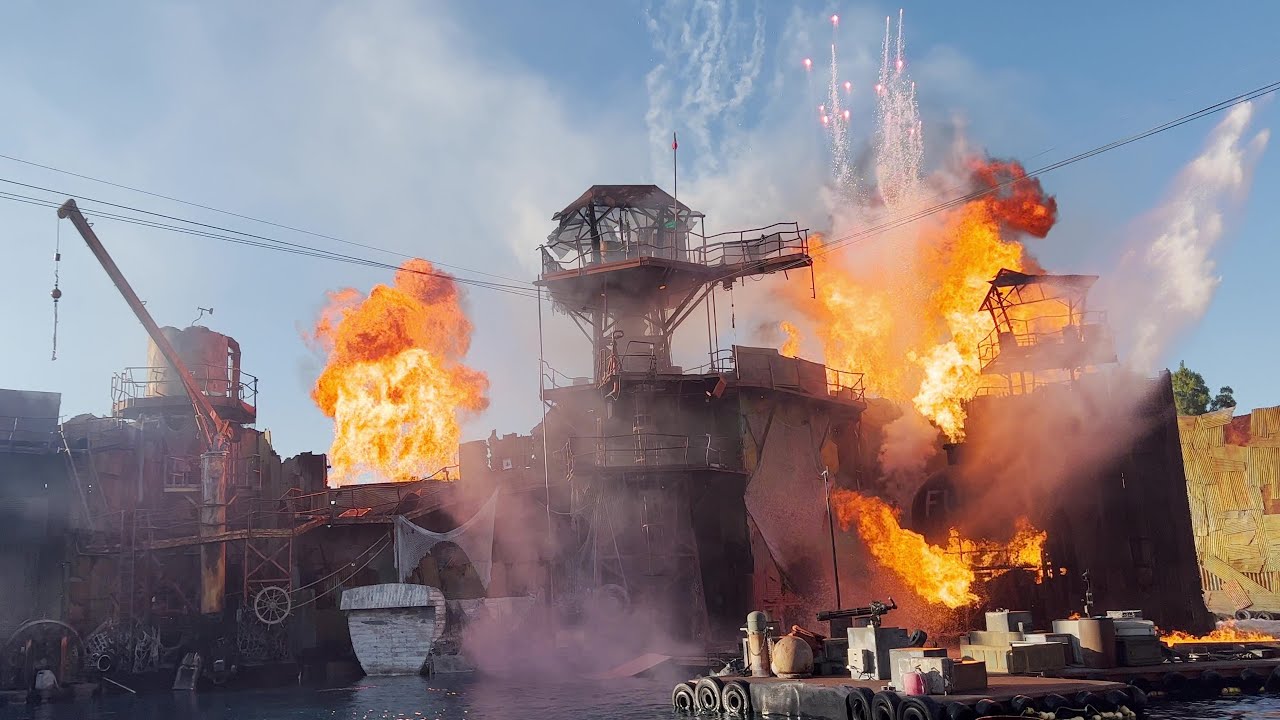 🌊 WaterWorld - 4K Full Show | Universal Studios 06.25.2023