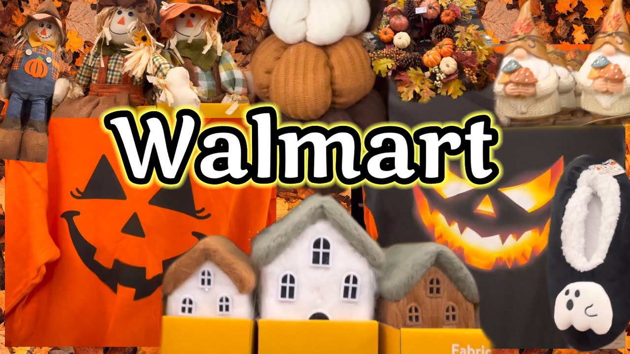 WALMART’S FALL & HALLOWEEN HAS MADE IT IN STORE! 🎃🦃