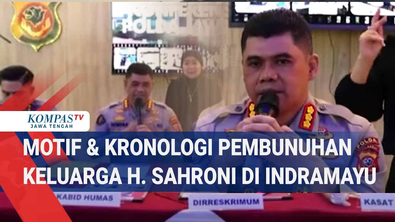 Motif & Kronologi Pembunuhan Keluarga H. Sahroni di Indramayu
