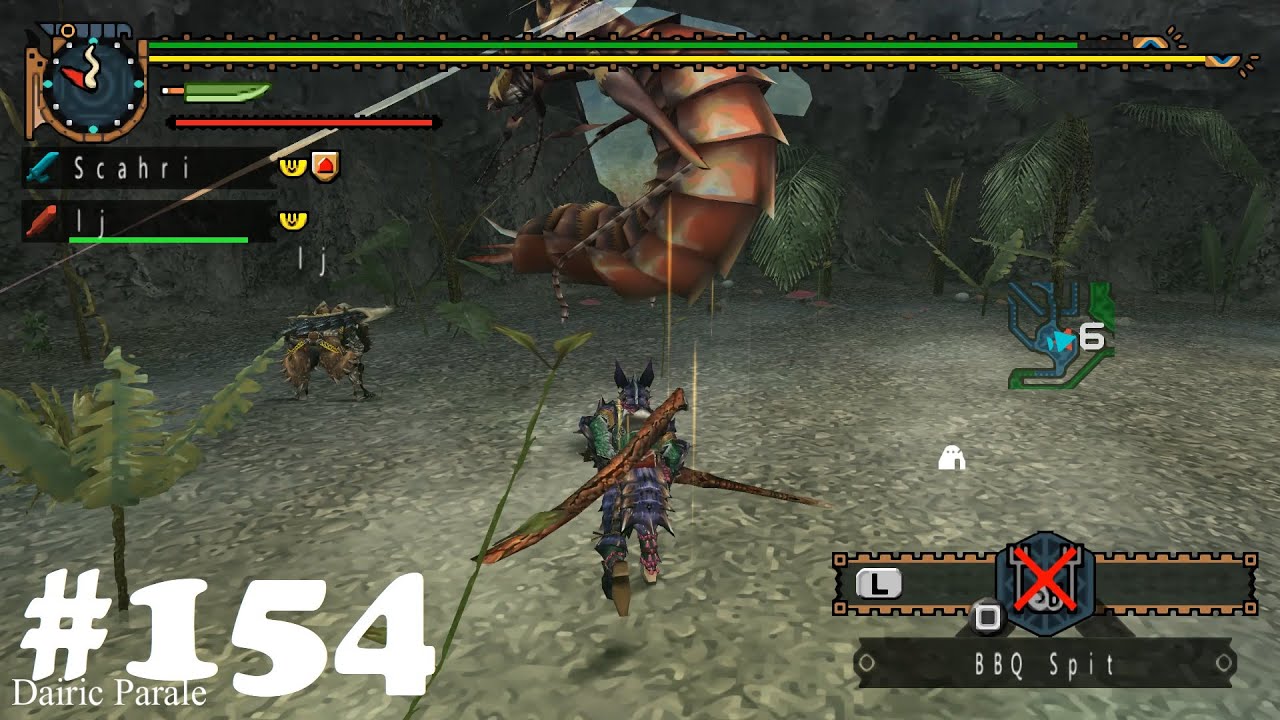 MONSTER HUNTER FREEDOM UNITE: [GUILD HALL 6*] - The Beating of Royal Wings | PART 154 (PSP)
