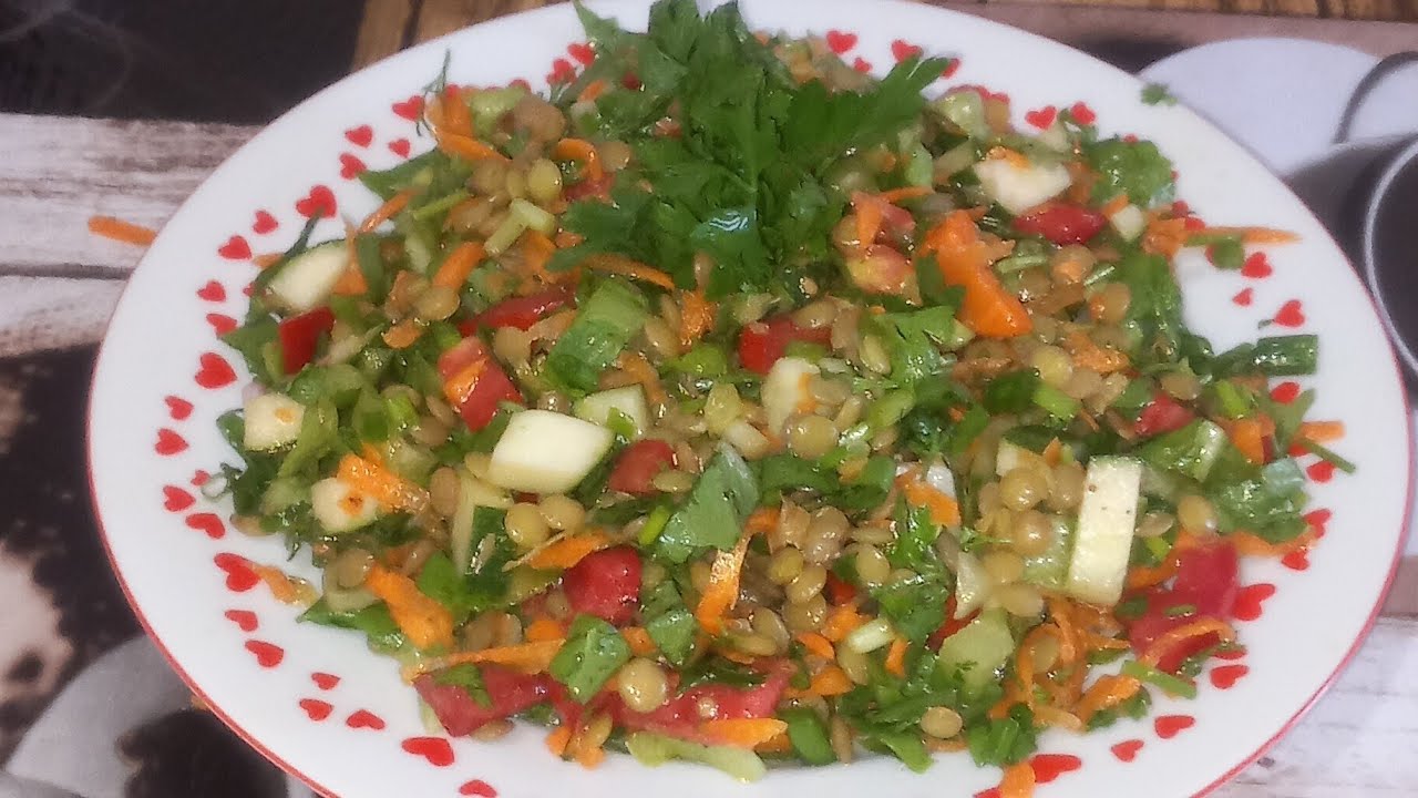 Ոսպով աղցան (վիտամիններ հարուստ)Vospov axcan vitaminerov harust