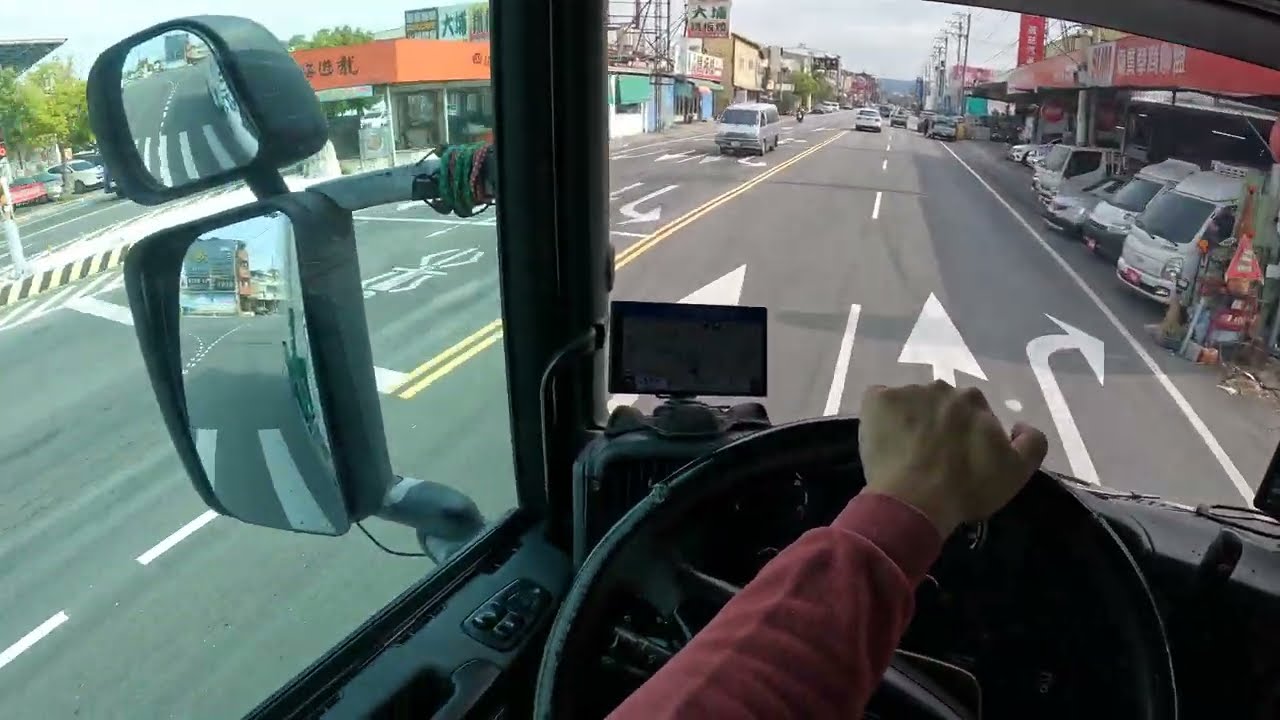 PU Driving SCANIA P310-TAIWAN 彰化埔心-難的不是巷內倒車-而是角度抓到底