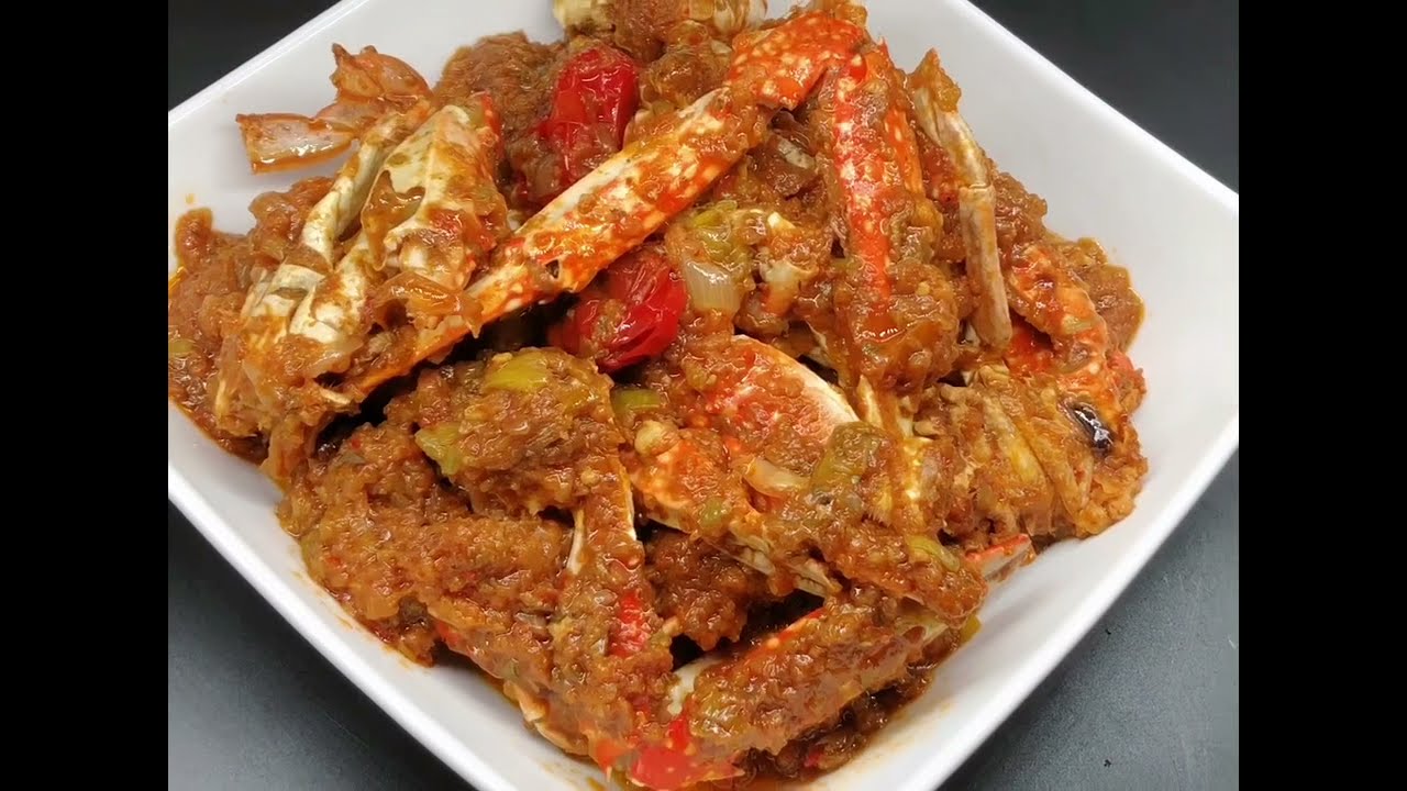 Crabe sauté aux épices.