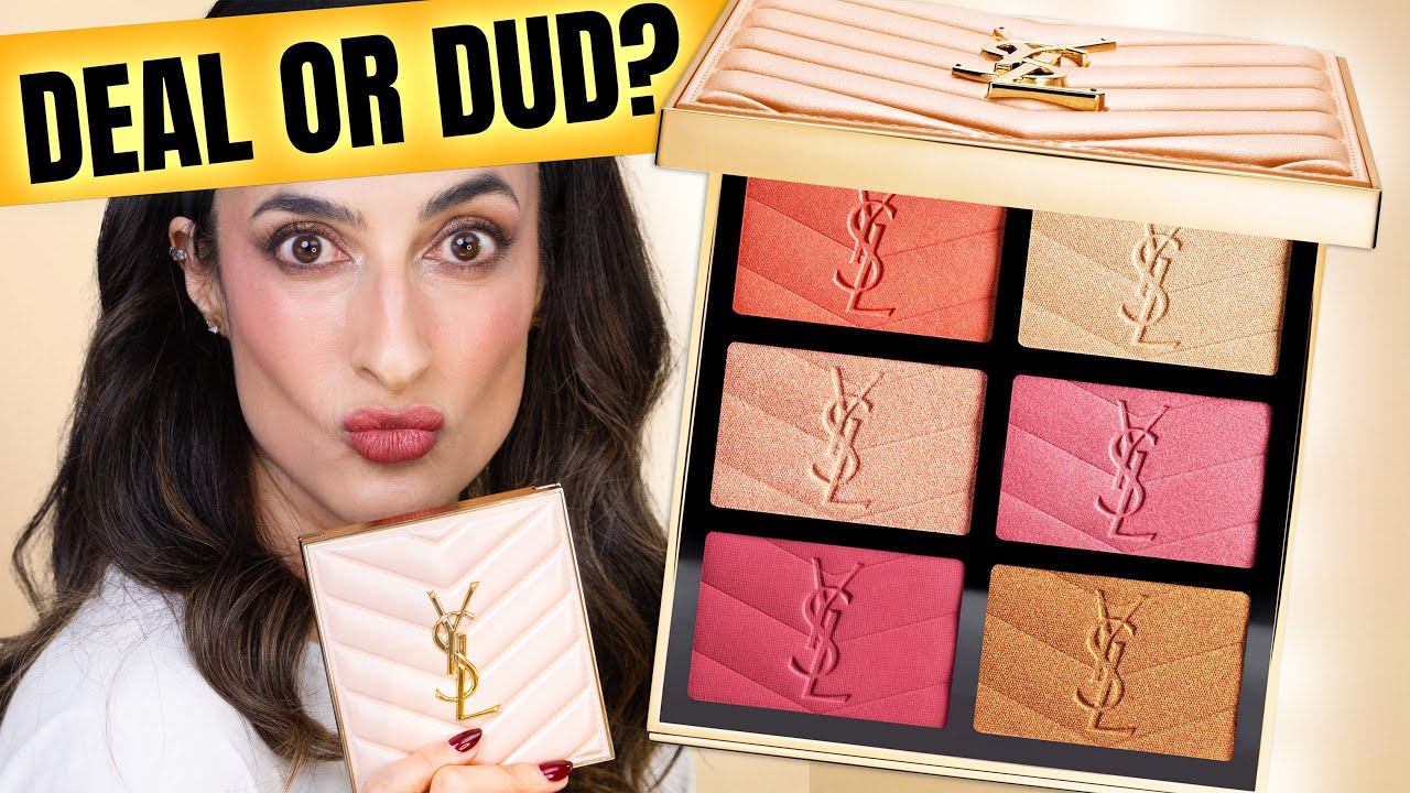Палетка для лица YSL Golden Oasis: праздничное сияние или блестящий беспорядок? Праздник 2025 — о...