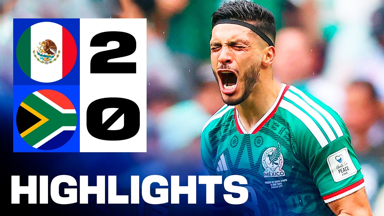 Mexico vs South Africa 2-0 Highlights | All Goals & Extended Highlights | FIFA World Cup 2026