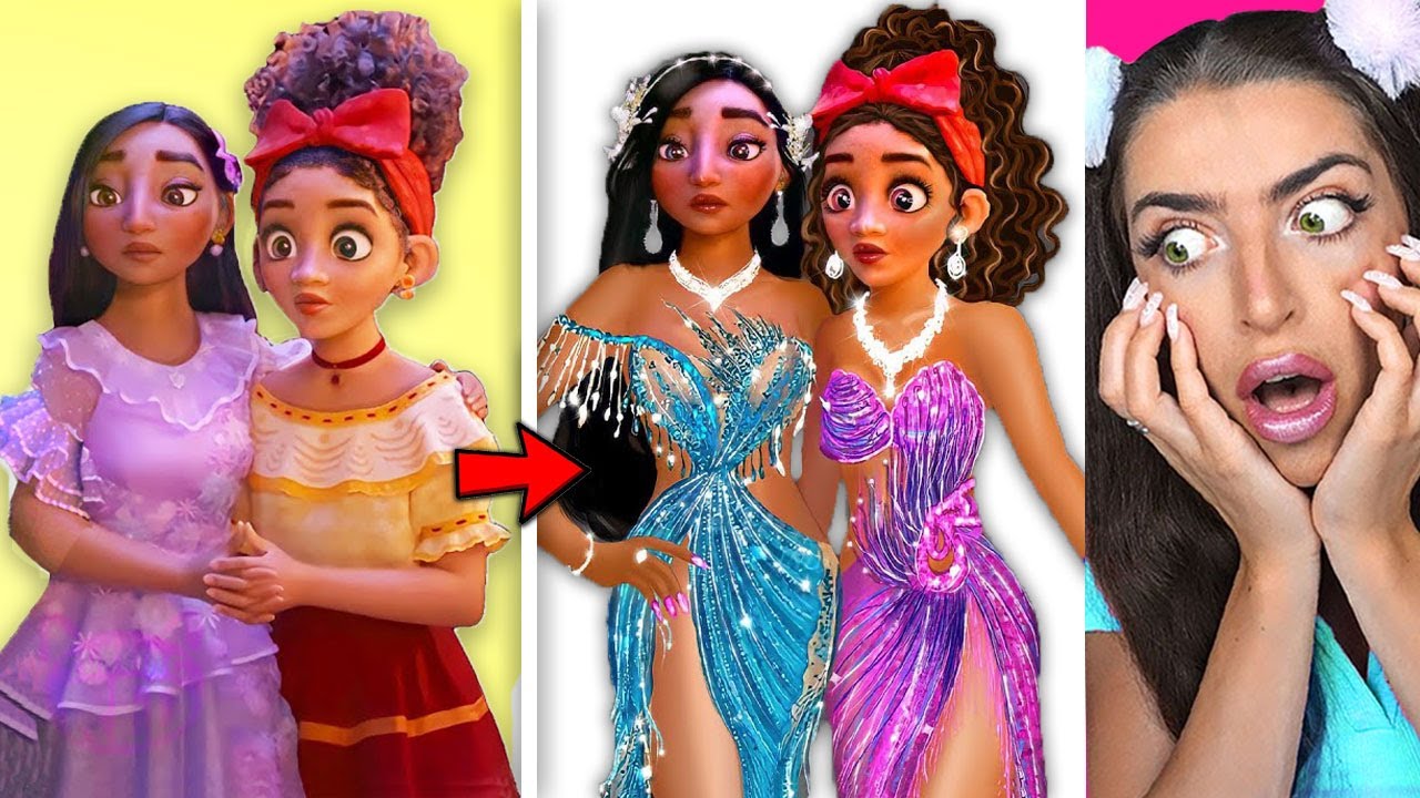 ENCANTO Characters GLOW UP into MODELS! (AMAZING TRANSFORMATIONS!)
