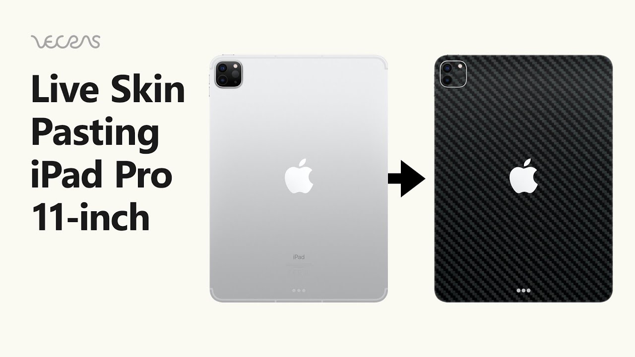 How to Apply Vinyl Skin on iPad Pro 11-inch M2 | VecRas