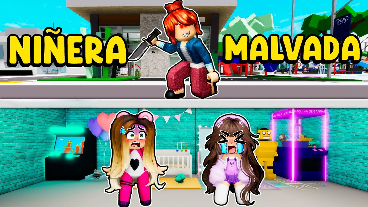 Construimos un BUNKER en la GUARDAER&Iacute;A para Escondernos de la NI&Ntilde;ERA MALVADA en Brookhaven Roblox