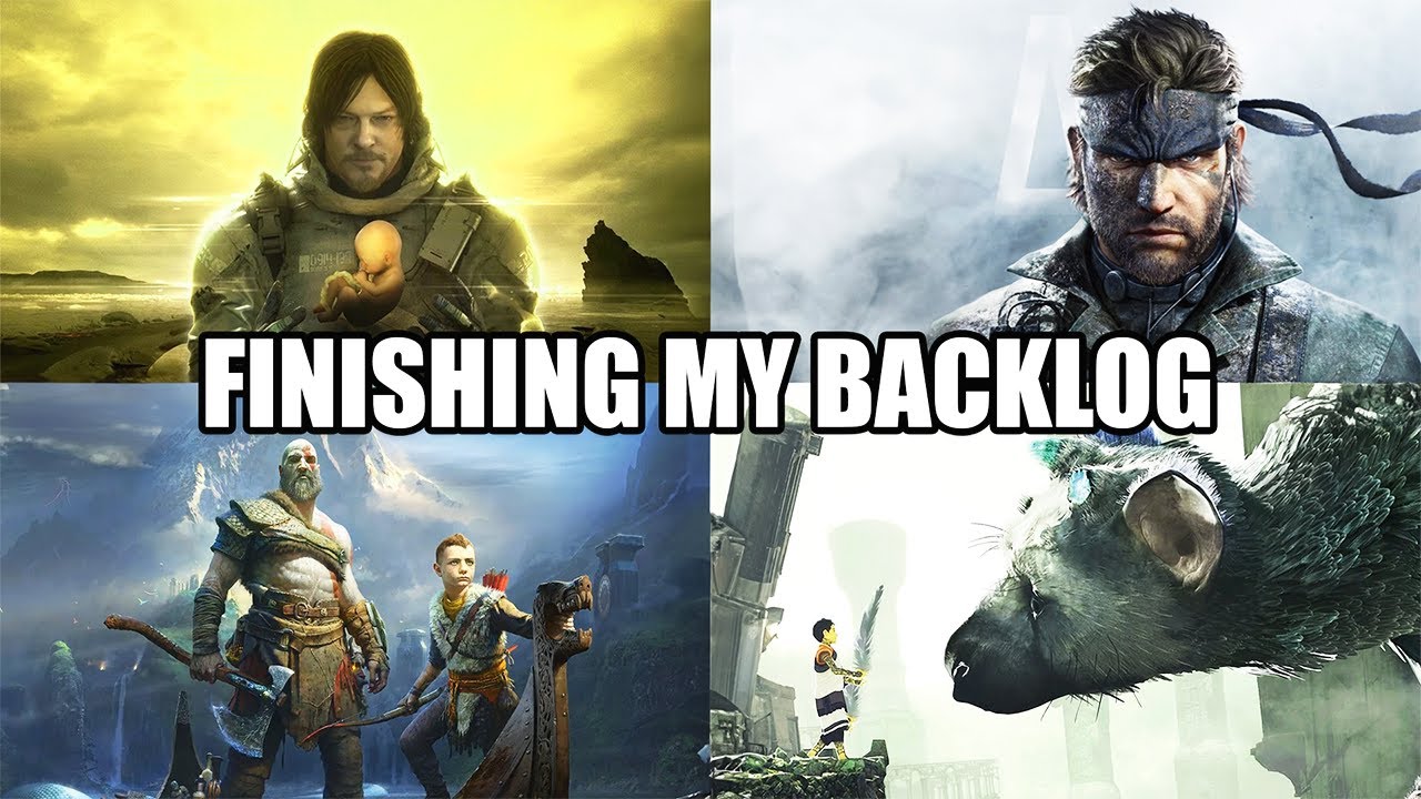 How I’m Finishing My Gaming Backlog - MrSonicManu