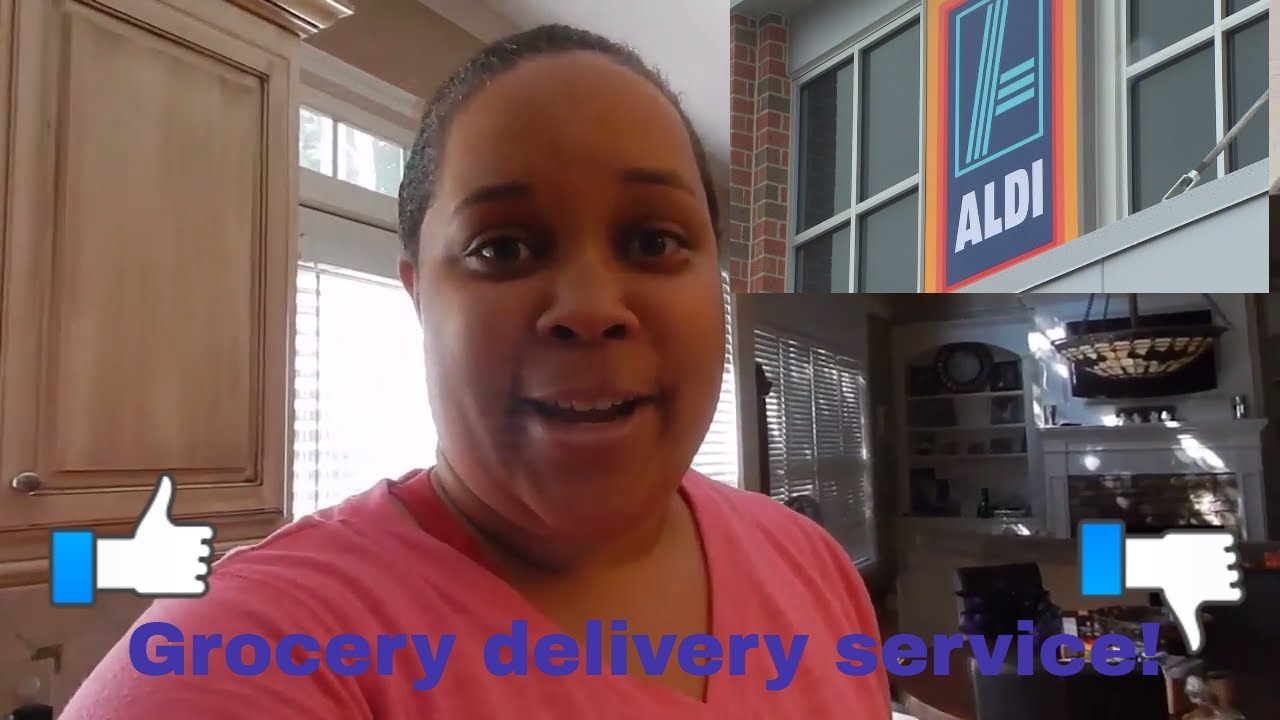 Aldi Haul- First time using Instacart App... They delivered my groceries!