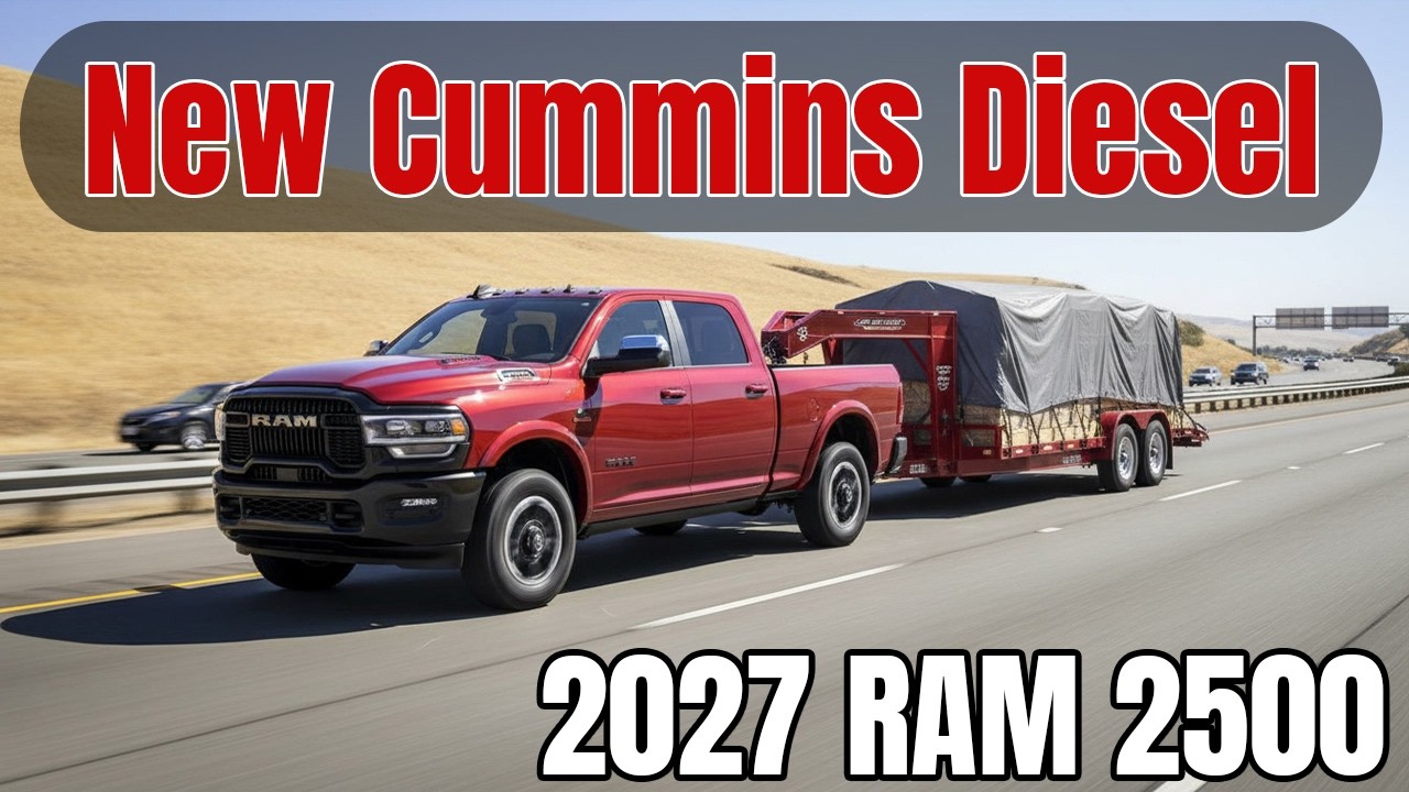 2027 RAM 2500 New Cummins Diesel: Latest Updates and First Specs Unveiling