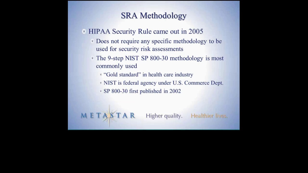 HIPAA Security Risk Assessments May 19 Webinar