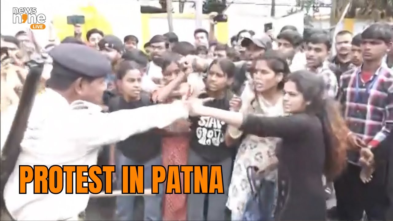 Patna Protest Live | Intermediate Students Holds Protest Outside JDU Office | News9 #patna