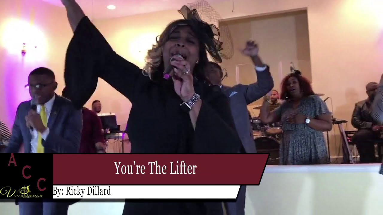 Anointed Celebration Choir Virtual Concert singing You're The Lifter By Ricky Dillard 1/17/21