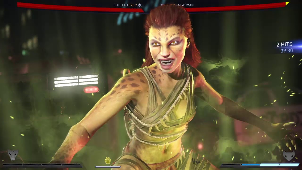 Injustice 2 Cheetah vs Catwoman