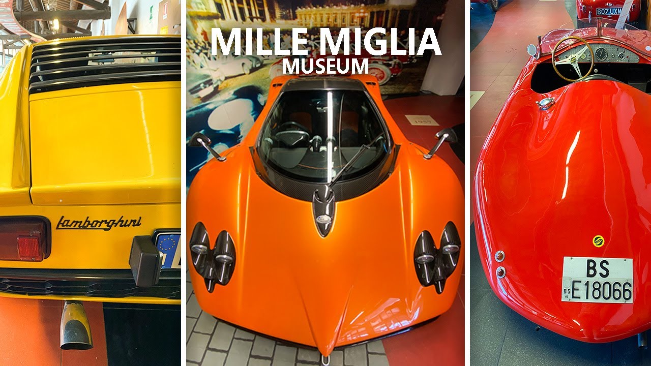 We went to the Mille Miglia Museum in Brescia (Lombardy, Italy). Unique experience.