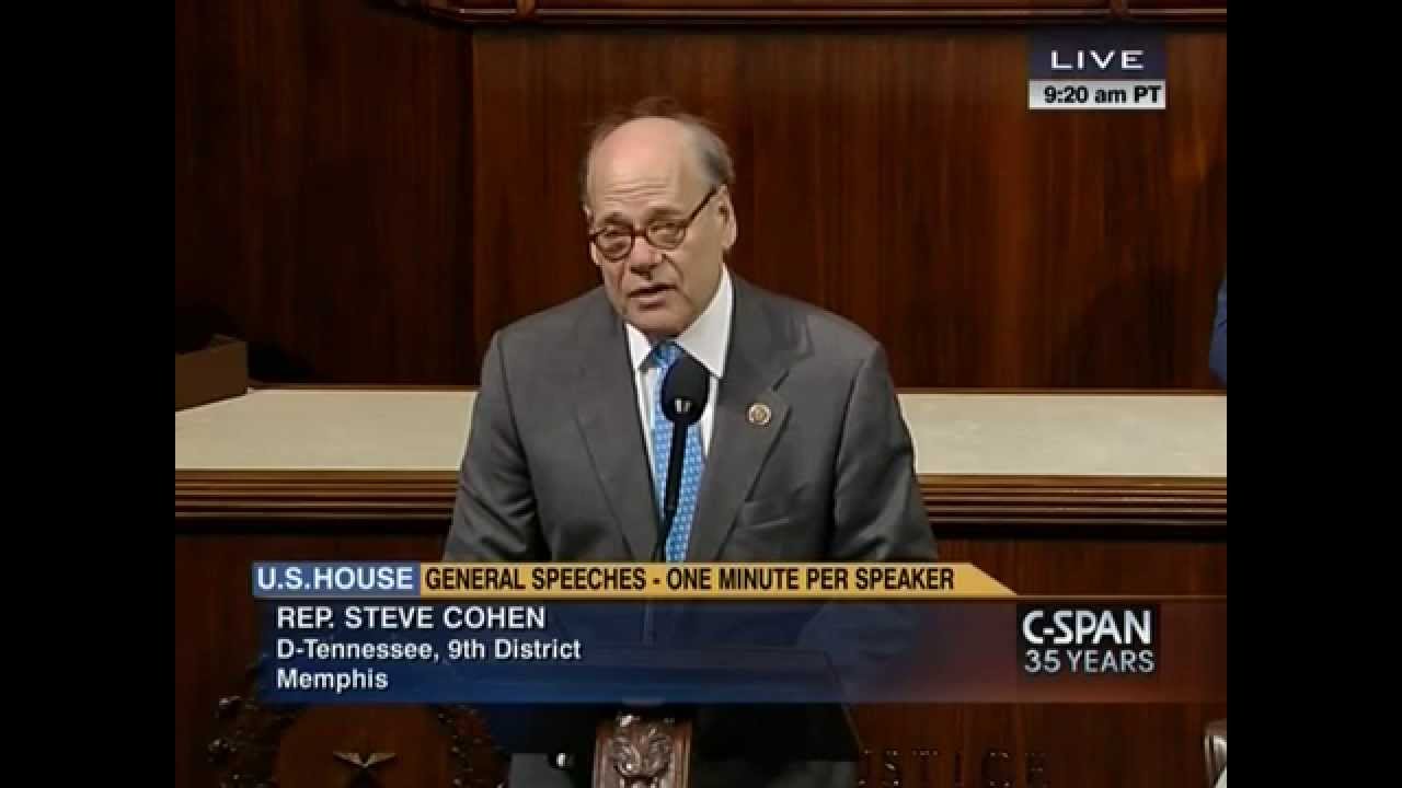 Congressman Cohen Pays Tribute to Frank McRae on the House Floor