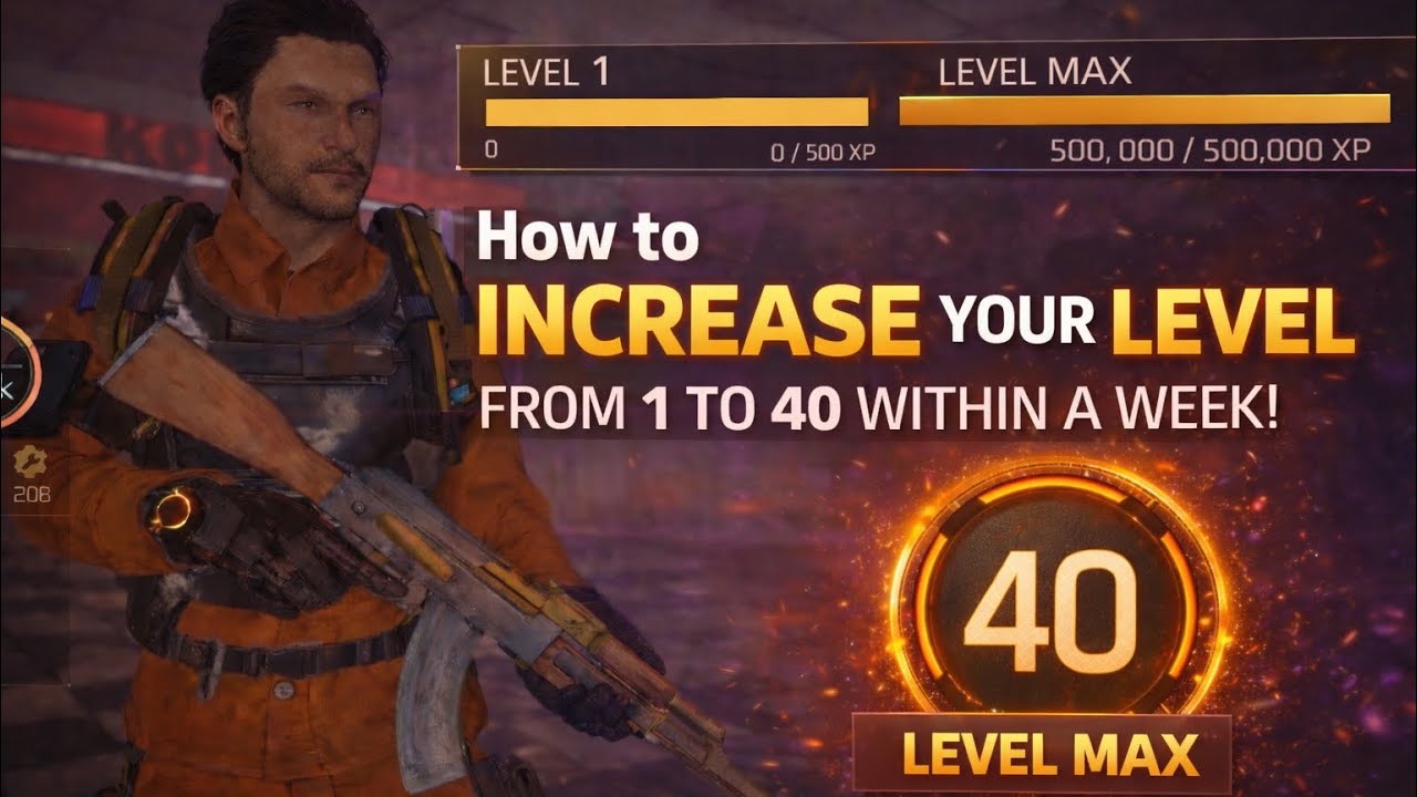 How to increase the level very fast in The division Resurgence 🔥