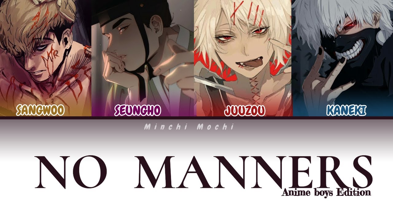 No Manners - (슈퍼엠)   [Anime Boys Edition]
