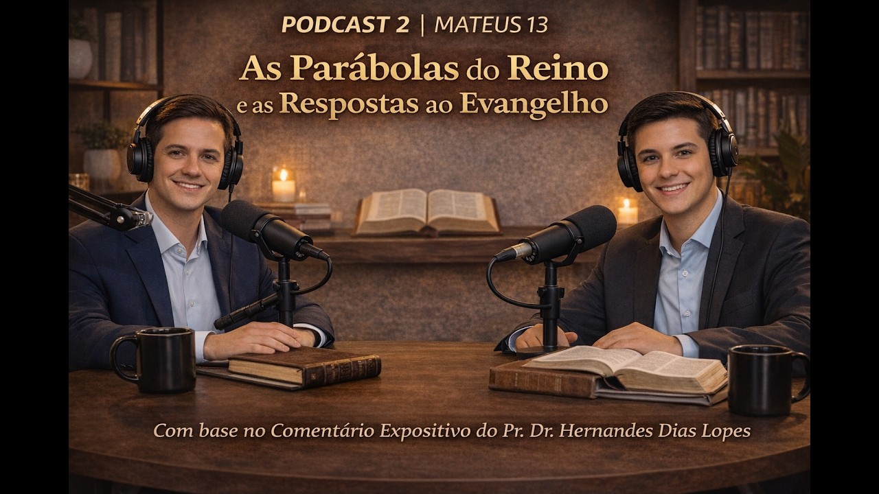 PODCAST 2 | MATEUS 13 - As Parábolas do Reino e as Respostas ao Evangelho