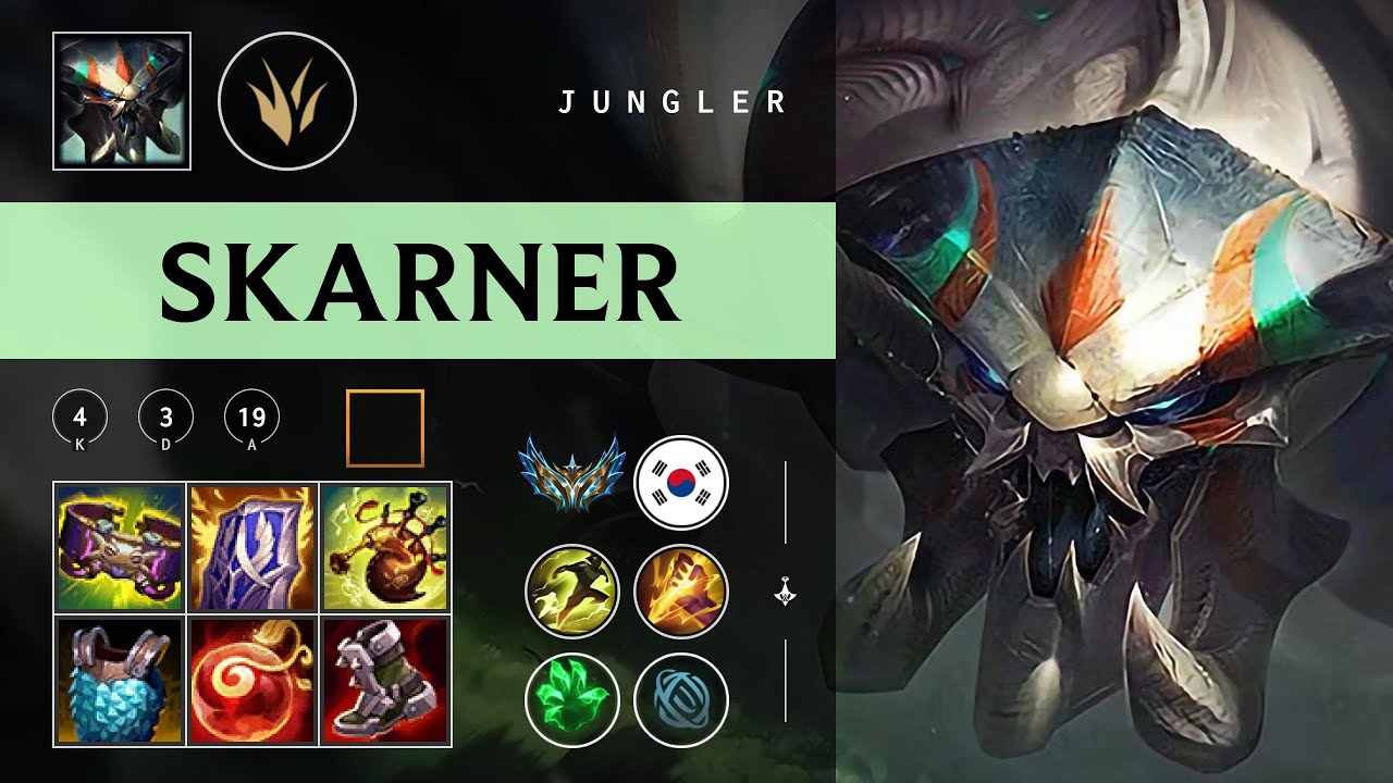 Skarner Jungle vs Taliyah - KR Challenger Patch 26.03