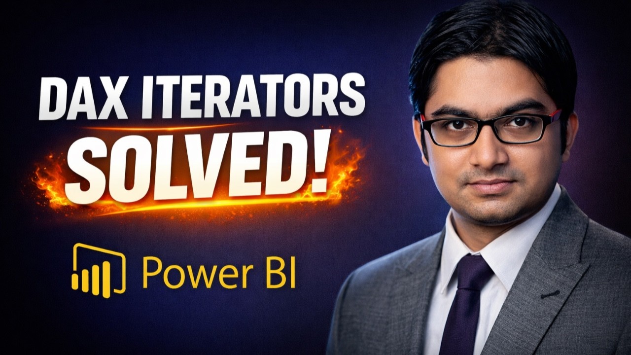 Power BI Iterators Mastery 💡 | Real Assignment + Complete Solution