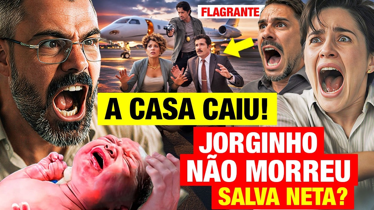 TRÊS GRAÇAS: QUARTA 25/02 - JORGINHO AINDA ESTÁ VIVO E VOLTA PRA SE VINGAR - NOVELA TRÊS GRAÇAS