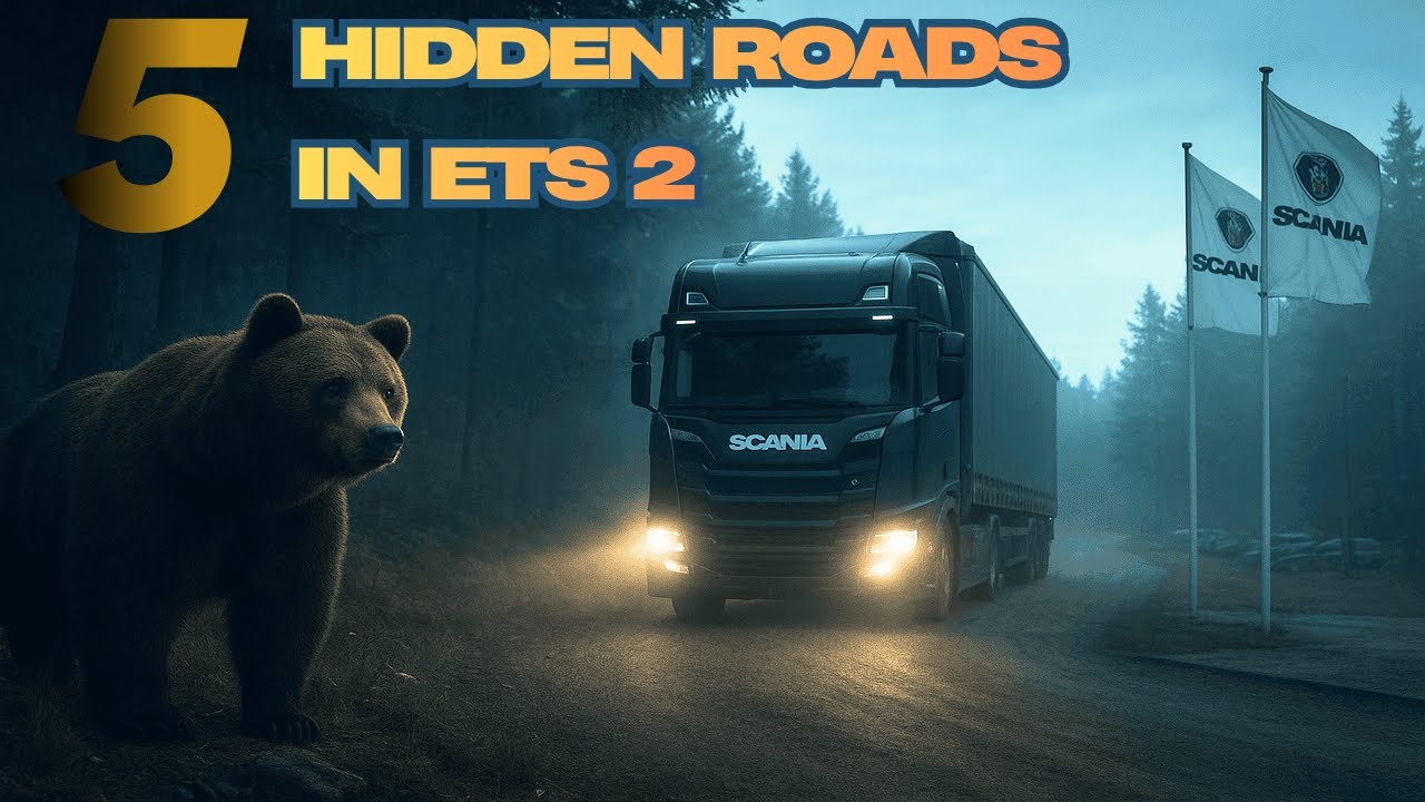 5 Hidden roads in Euro Truck Simulator 2