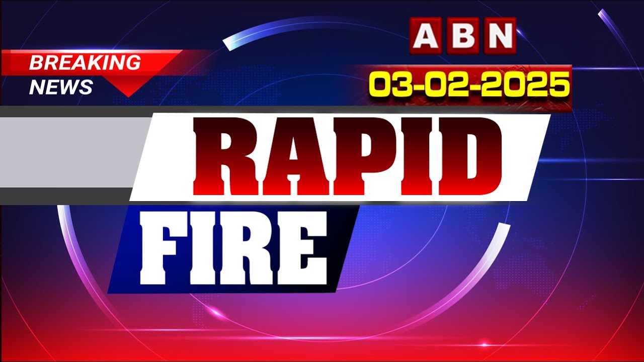 RAPID FIRE | 60 Head Lines | 03-02-2026 | ABN Telugu
