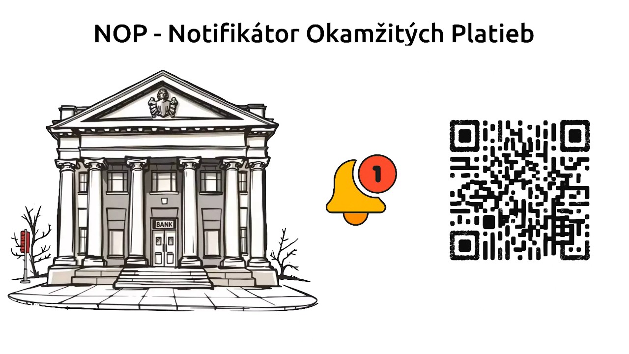 QR platby: Ako nastaviť notifik&aacute;cie v banke