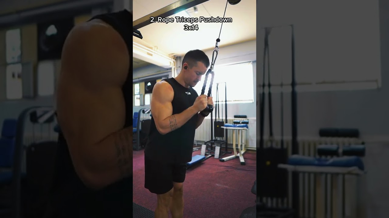 TRI VEŽBE ZA KOMPLETAN TRENING TRICEPSA