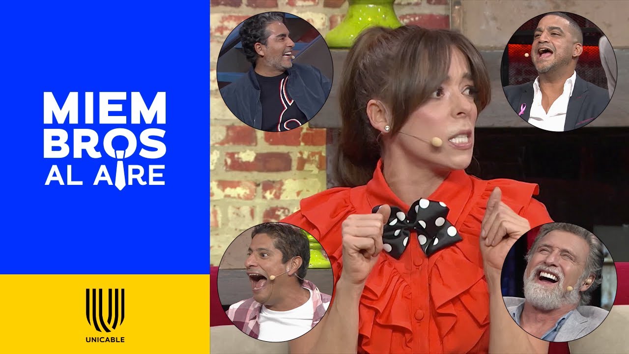 ¡Luz Edith Rojas desata risas en los Miembros con sus anécdotas familiares! | Miembros al Aire