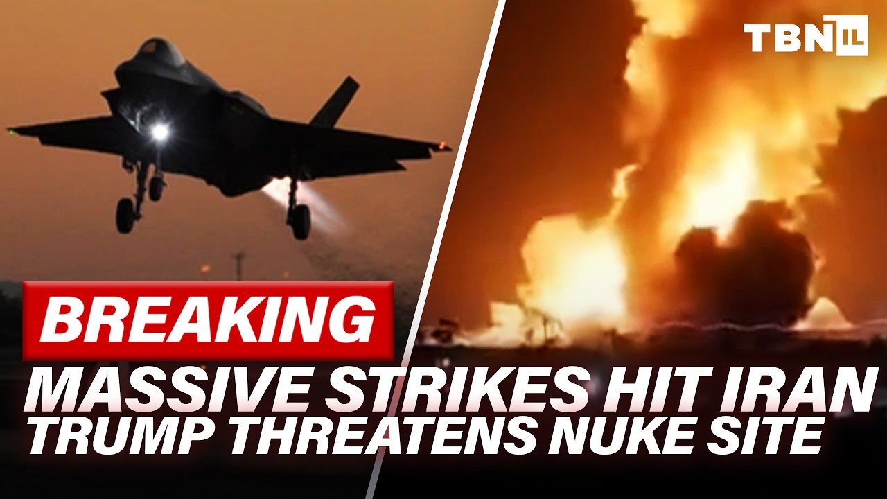 BREAKING: U.S. DECIMATES IRGC Sites; Trump Warns Pickaxe Mtn. Nuclear Site Attack NEXT? | TBN Israel
