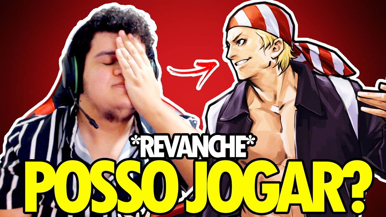 *REVANCHE* VAI DEIXAR EU JOGAR OU NÃO? 🔥 PASSANDO MAL CONTRA UM OPONENTE MEGA APELÃO NO KOF 2002