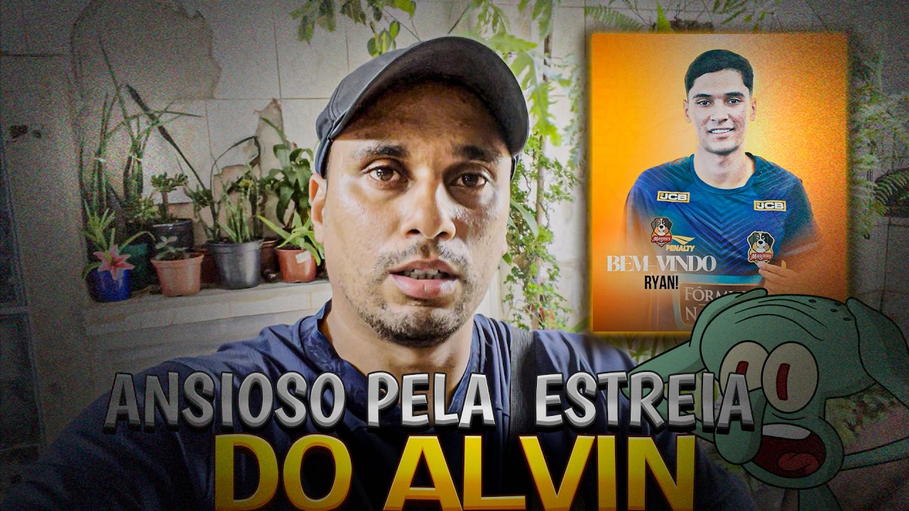 ESTAVA ANSIOSO PARA A ESTREIA DO ALVIN NO MAGNUS FUTSAL