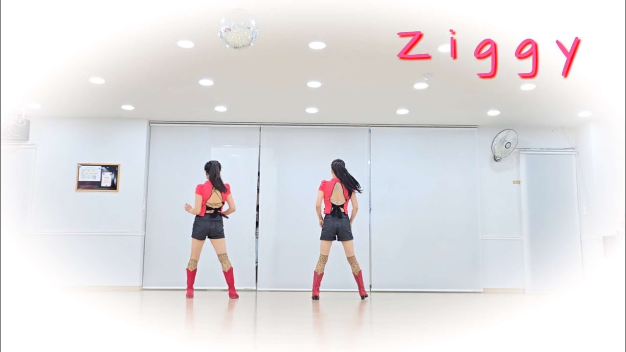 Ziggy🍀 Line Dance Demo #대한컨트리댄스협회 대구지부 홍지현 010-5003-2606 
