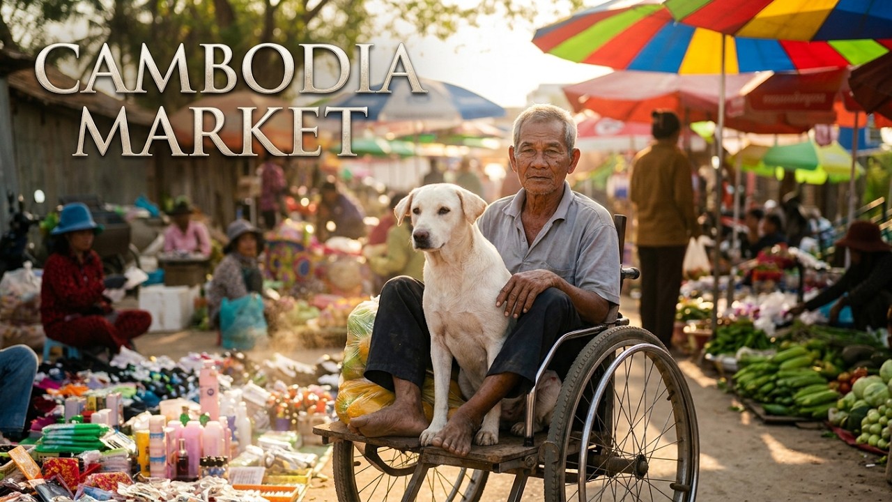 Hidden Gems Street Food Cambodia — Experience Countryside Traditional Market 4K