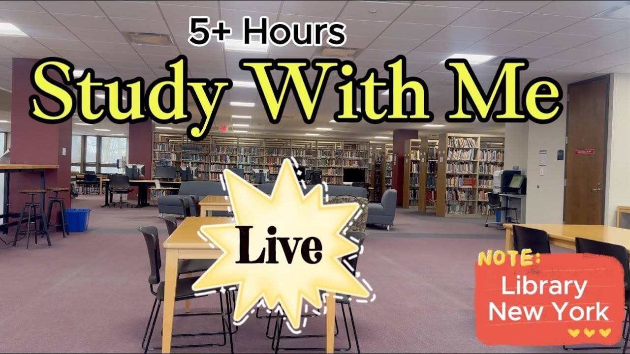 Study With Me LIVE🛑|10-HOURS - Deep Focus (90/10 Pomodoro) | Fireplace Music| No Distractions!