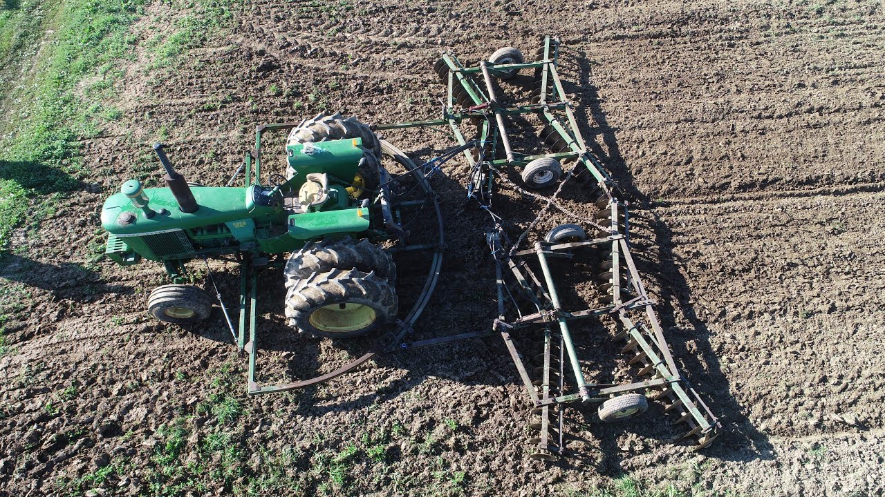 John Deere 5020 Equipped with a John Deere No.16 Circle Hitch with BWA 14 ft discs (EXTREMELY RARE)