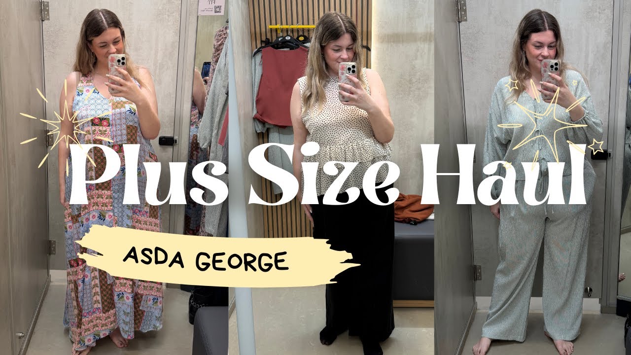ASDA George Changing Room | Plus Size Try On Haul | UK 20-22