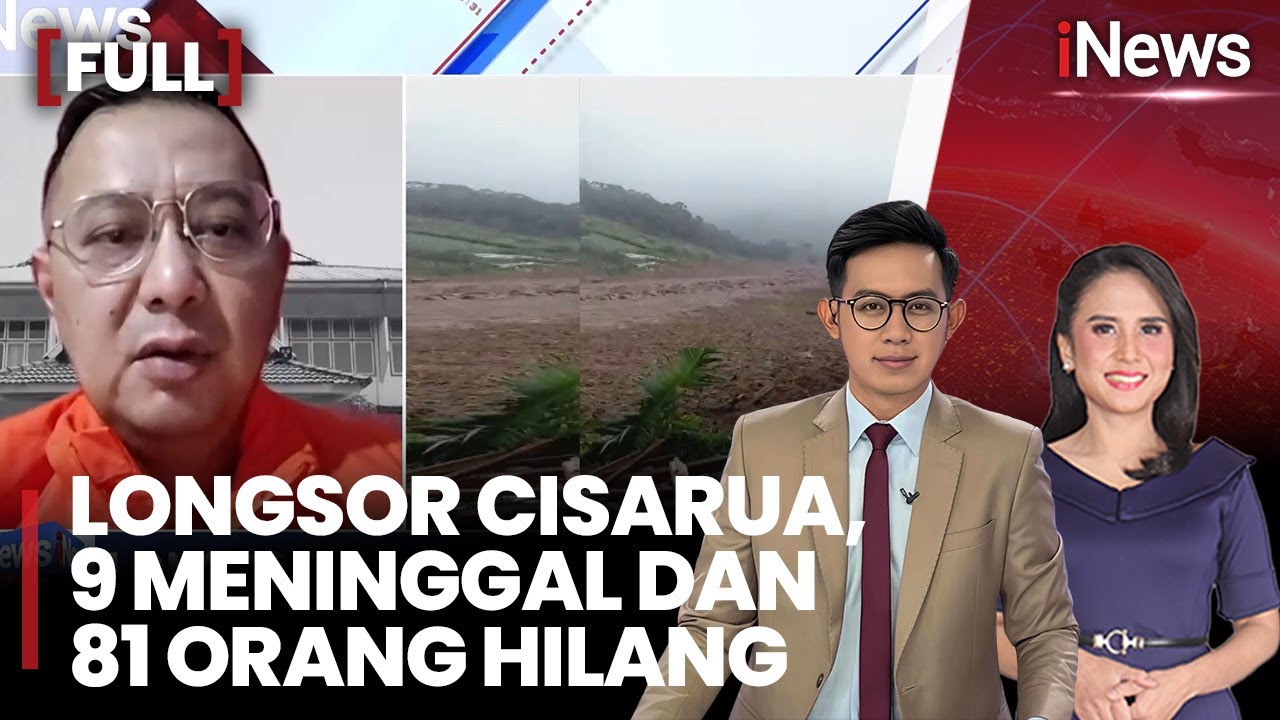 Update Longsor Cisarua, 9 Meninggal Dan 81 Orang Hilang |FULL iNews Pagi (25/01)