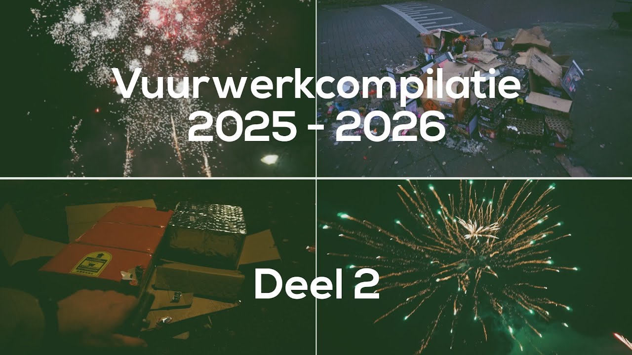 Vuurwerk Compilatie 2025 - 2026 | Deel 2 | Stookmeting | Vooravond | Oud en Nieuw