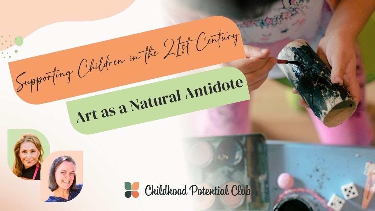 LiveTalk Replay | Supporting Children in the 21st Century: Art as a Natural Antidote