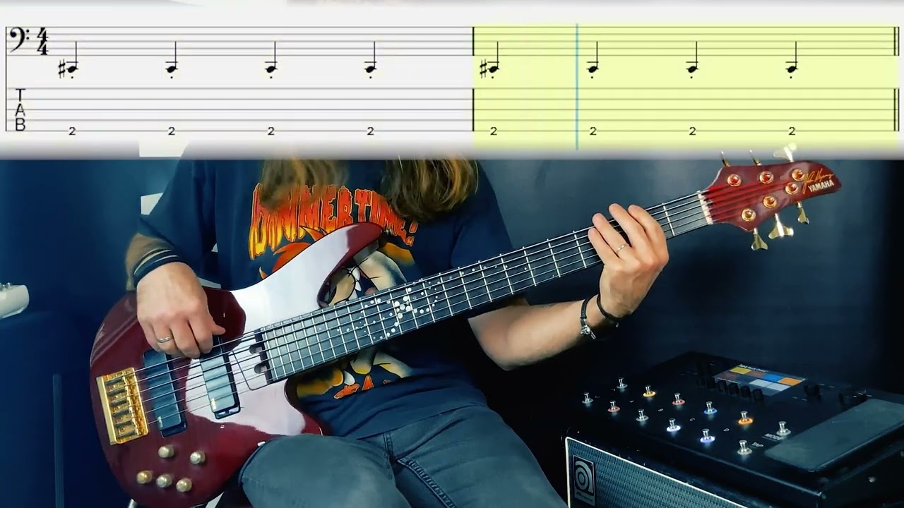 Linkin Park - QWERTY (bass cover tabs) #Basscover #Basstabs #linkinpark